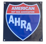 AHRA American Hot Rod Association Logo Shop Banner