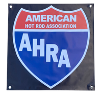 AHRA American Hot Rod Association Logo Shop Banner