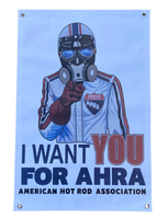 AHRA American Hot Rod Association Wants You Shop Banner