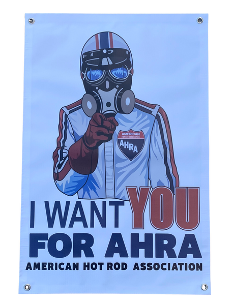 AHRA American Hot Rod Association Wants You Shop Banner