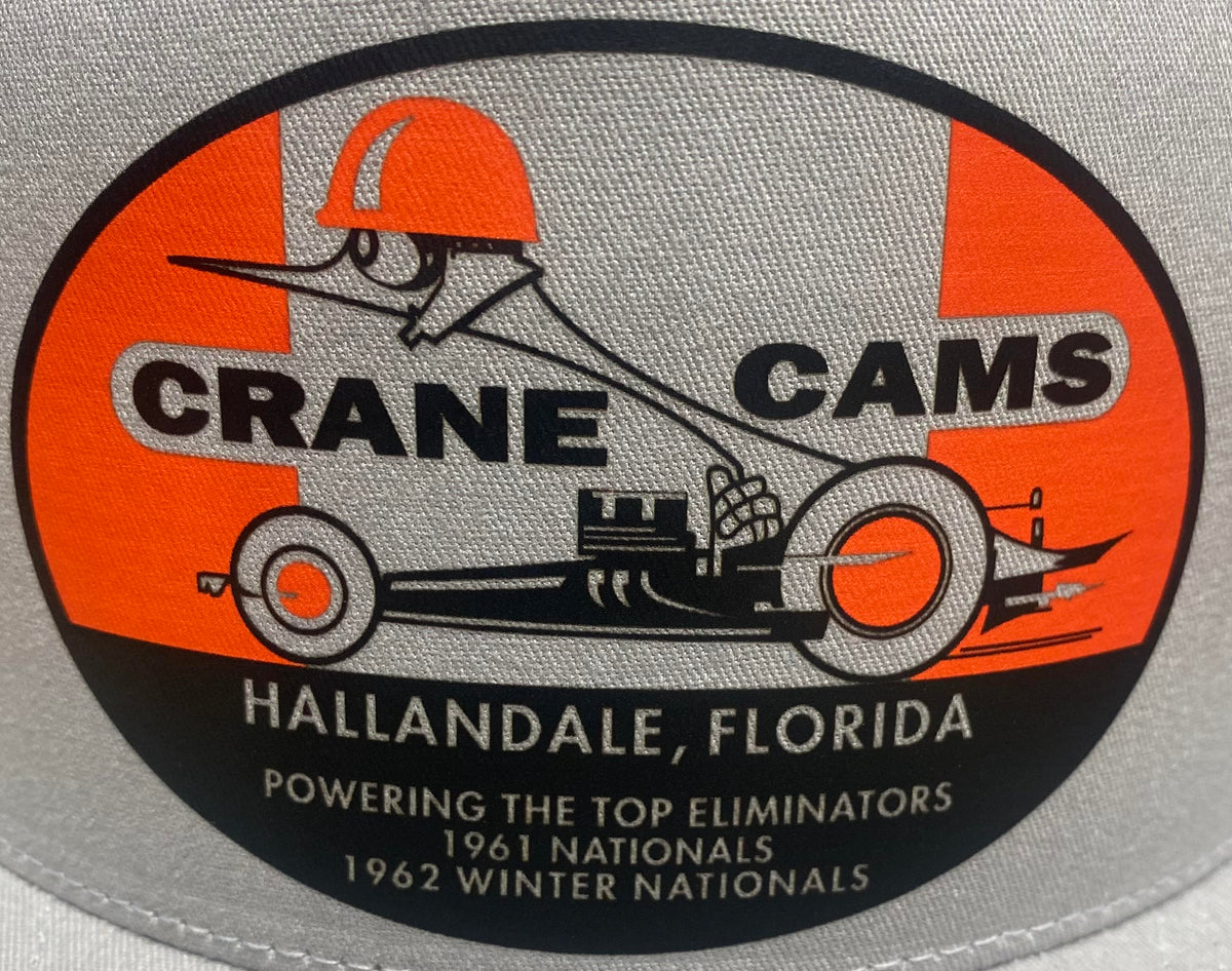 CRANE CAMS Top Eliminator Trucker Hat White/Black – Merchants of Speed