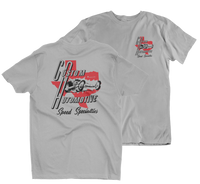 CUSTOM AUTOMOTIVE Speed Specialties Texas Speed Shop Gray Tee