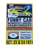 OCIR Funny Car Manufacturers Championship Snake Garage Banner