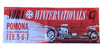 1965 '65 Winternationals Pomona Event Garage Banner