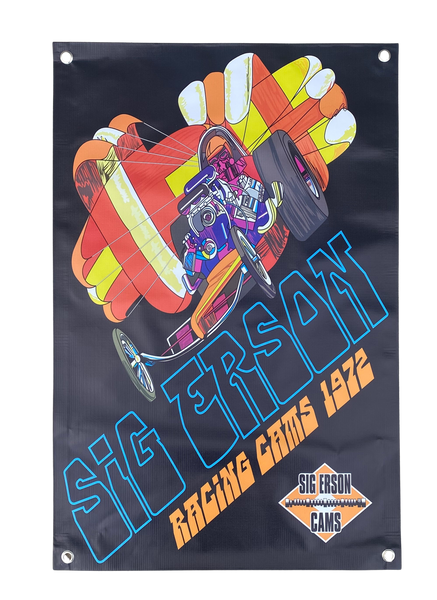 SIG ERSON RACING CAMS 1972 Catalog Cover Shop Banner