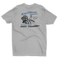 MT MICKEY THOMPSON Speed Equipment Gray Tall Tee