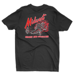 MIDWEST AUTO SPECIALTIES Dragster Black T-Shirt