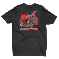 MIDWEST AUTO SPECIALTIES Dragster Black T-Shirt