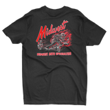 MIDWEST AUTO SPECIALTIES Dragster Black T-Shirt