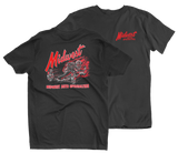 MIDWEST AUTO SPECIALTIES Dragster Black T-Shirt