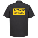 MILNER RACING TEAM Fire Suit Logo Black Shop Shirt