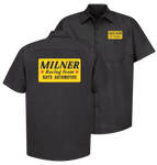 MILNER RACING TEAM Fire Suit Logo Black Shop Shirt