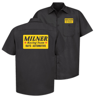 MILNER RACING TEAM Fire Suit Logo Black Shop Shirt