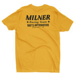 MILNER RACING TEAM Gold Tee American Graffiti