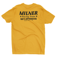 MILNER RACING TEAM Gold Tee American Graffiti