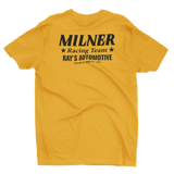 MILNER RACING TEAM Gold Tee American Graffiti