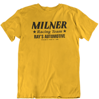 MILNER RACING TEAM Gold Tee American Graffiti