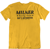 MILNER RACING TEAM Gold Tee American Graffiti