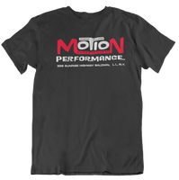 MOTION PERFORMANCE Super Car Club Baldwin New York Black Tee