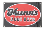 MUNNS ROOT BEER Logo Banner Hot Rod The Movie