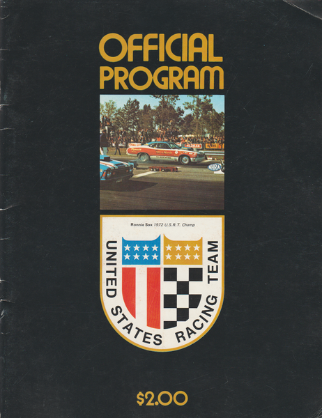 1973 UNITED STATES Racing Team Official Program