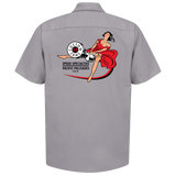 SPEED SPECIALTIES Custom Cams Gray Shop Shirt