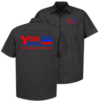 YORK US30 Dragway Original Logo Shop Shirt Black