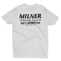 MILNER RACING TEAM White Tee American Graffiti