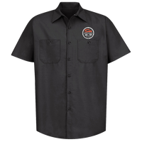 SUN INSTRUMENTS Tachometer Black Button Down Shop Shirt